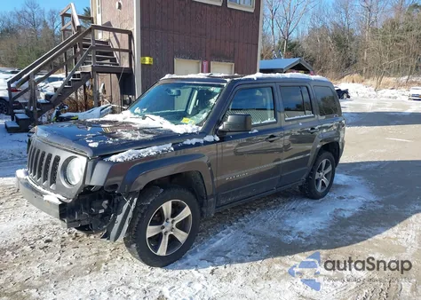 2016 Jeep Patriot High Altitude Edition from USA, damaged, VIN 1C4NJRFB3GD709556